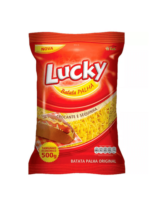 BATATA PALHA LUCKY 500G