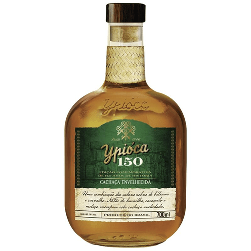 Cachaça Envelhecida Ypióca Garrafa 700ml Edição Comemorativa de 150 Anos de História