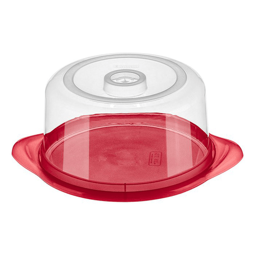 Porta Queijo Plast Sanremo Casar Red