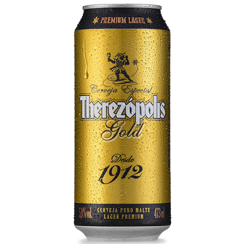 Cerveja Therezópolis Lager Premium Lata 473 ml