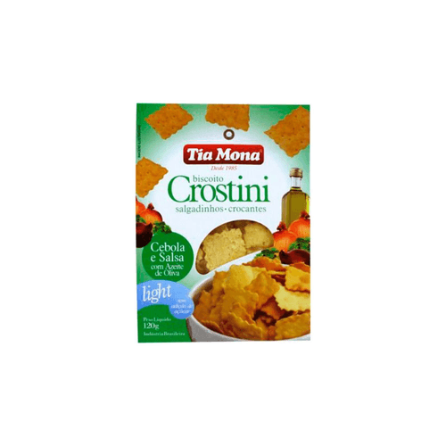 Crostini de Cebola e Salsa Tia Mona 120 g