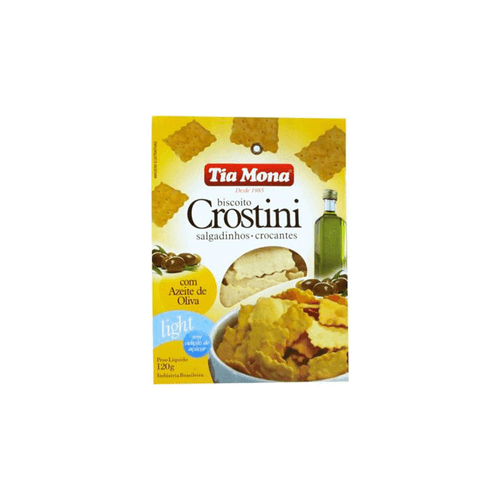 Crostini com Azeite de Oliva Tia Mona 120 g