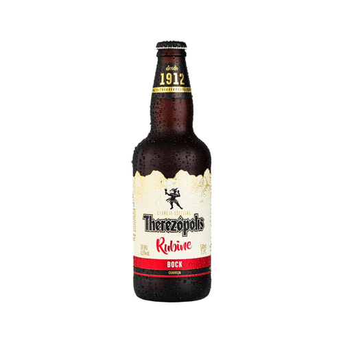 Cerveja Especial Bock Rubine Therezópolis Garrafa 500ml