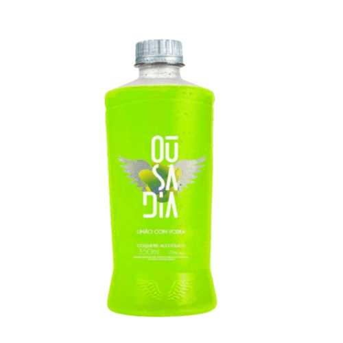 Coquetel Sabor Limão com Vodka Ousadia 350 ML