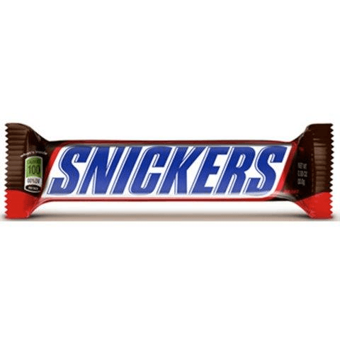 Chocolate Snickers 100 Calorias Unidade 21,5g