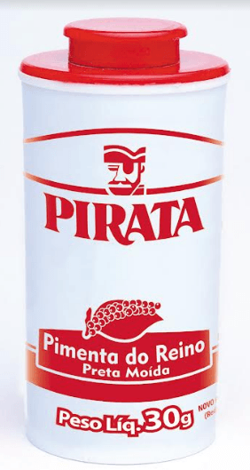 Pimenta Do Reino Preta Moida Pirata 30g