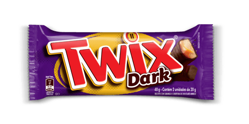 Chocolate Twix Dark Individual 40g