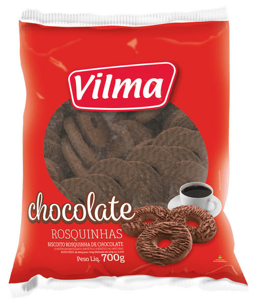 Rosquinhas Vilma 700g Chocolate