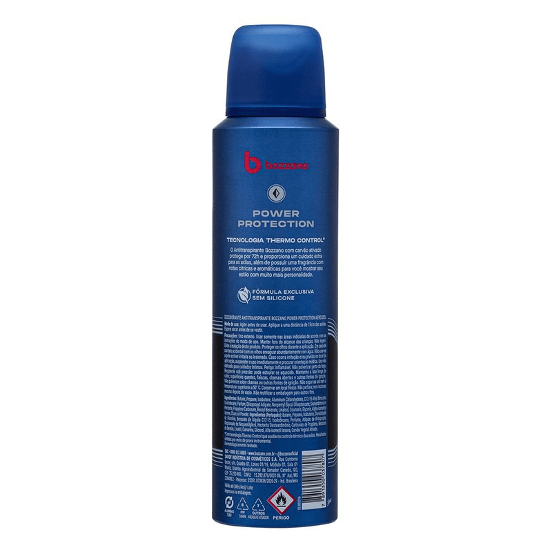 Desodorante-Aerossol-Antitranspirante-Masculino-Bozzano-Power-Protection-150ml