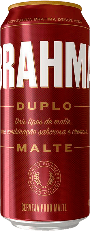 Cerveja Brahma Duplo Malte 473ml Lata