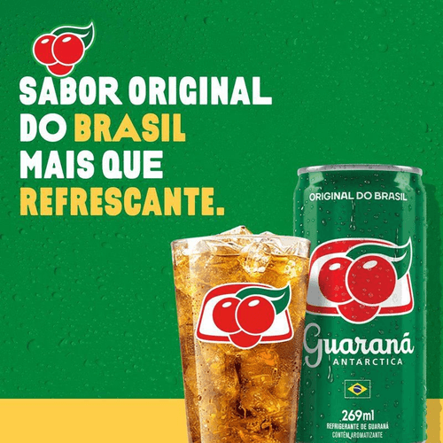 Refrigerante Guaraná Antarctica 269ML