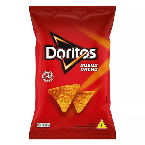 Salgadinho De Milho Queijo Nacho Doritos Pacote 300g Oferta Especial