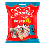 Pastilha-Sortida-Morango-Abacaxi-Limao-Uva-Tutti-Frutti-ou-Laranja-Docile-Pastille-Mini-Pacote-100g-12-Unidades