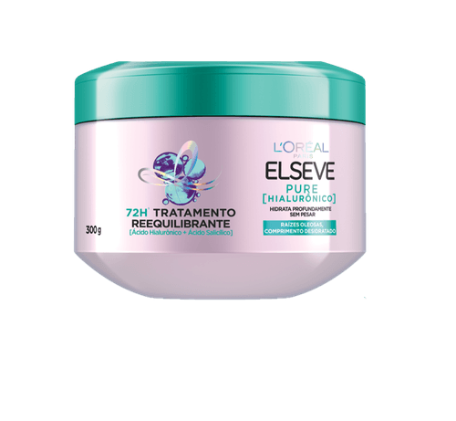 Creme de Tratamento L'Oréal Paris Elseve Pure Hialurônico, 300g