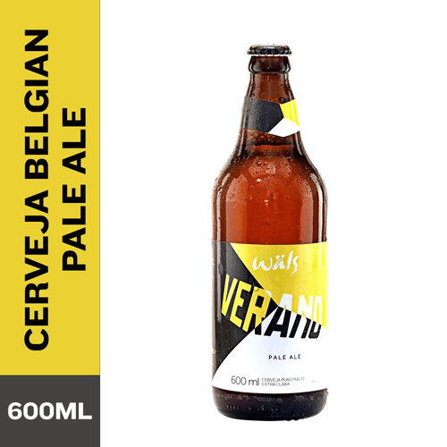 Cerveja Wäls Verano, Puro Malte, 600ml, Garrafa