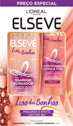 Kit-Shampoo-375Ml---Condicionador-170Ml-L-Oreal-Paris-Elseve-Liso-Dos-Sonhos