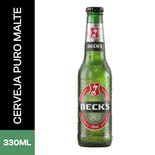 Cerveja Becks Puro Malte 330ml Long Neck