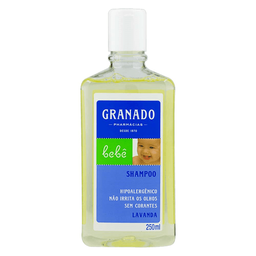 Shampoo Lavanda Granado Bebê Frasco 250ml