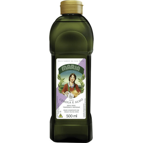 Óleo Composto Maria Cebola e Alho PET 500ml