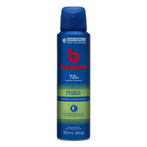 Desodorante Antitranspirante Aerossol Masculino Bozzano Fresh 150ml