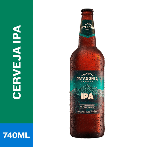 Cerveja Patagonia IPA 740ml Garrafa