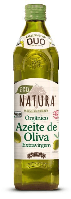 Azeite de Oliva Extra Virgem Orgânico Tunisiano Borges Eco Natura Vidro 500ml