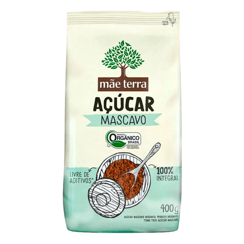 Açúcar Mascavo Mãe Terra Orgânico 400g