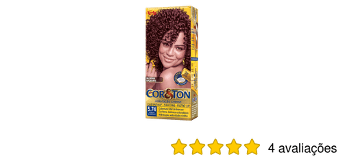 Coloração Niely Cor&Ton Marrom Acobreado 5.74