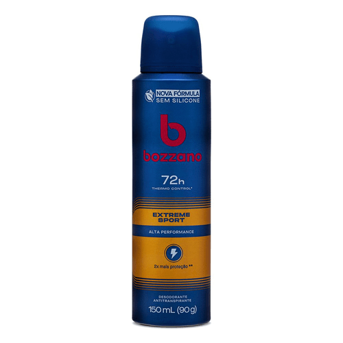 Desodorante Aerossol Antitranspirante Masculino Bozzano Extreme 150ml