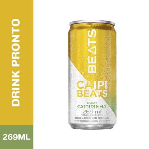 Drink Pronto Beats Caipirinha 269ml Lata