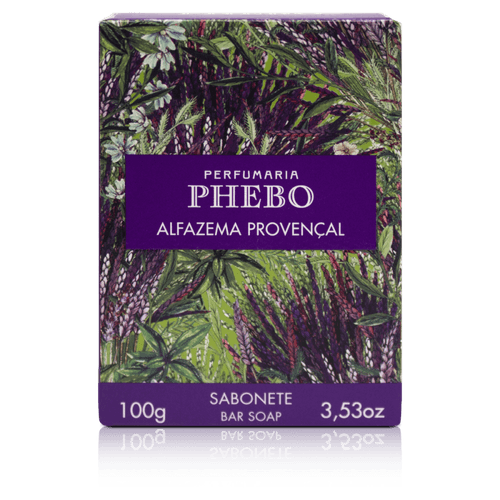 Sabonete em Barra Alfazema Provençal Phebo Caixa 100g