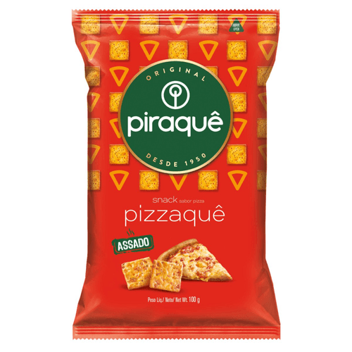 Snack Pizzaquê Piraquê Pacote 100g