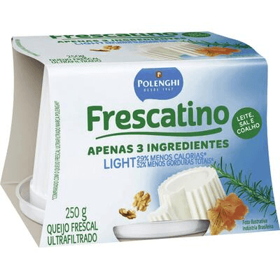 Queijo Frescal Light Frescatino 250g