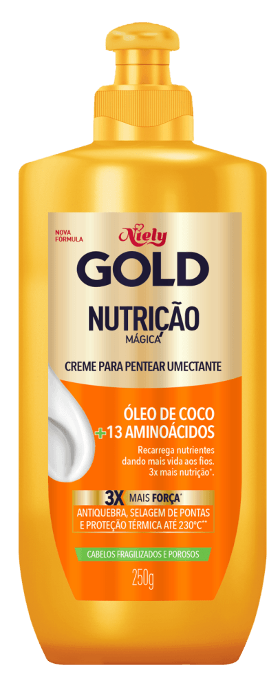 Creme para Pentear Niely Gold Nutrição Mágica 250ml