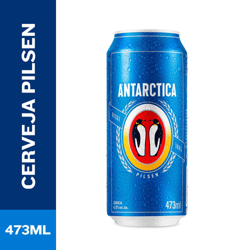 Cerveja Antarctica Pilsen 473ml Lata