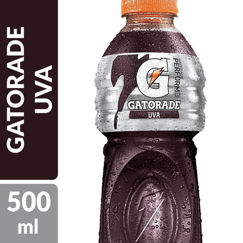 Isotônico Gatorade Uva 500ml Garrafa