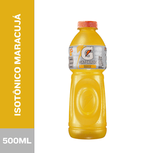 Isotônico Gatorade Maracujá 500ml Garrafa