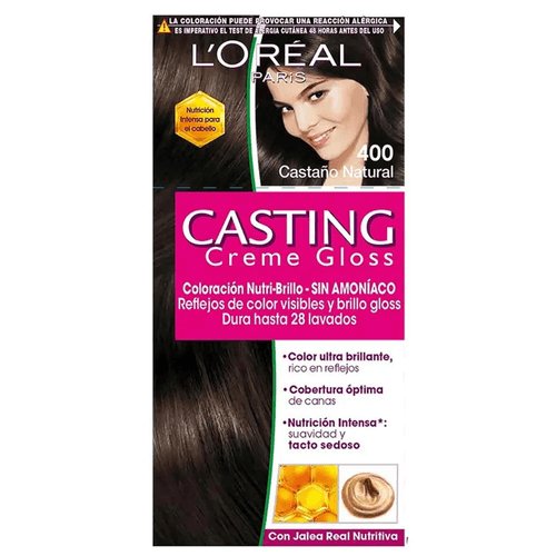 Coloração Casting Creme Gloss 400 Castanho Natural