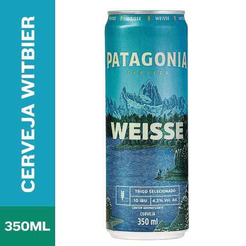 Cerveja Patagonia Weisse 350ml Lata