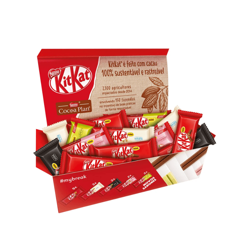 Chocolate Kit Kat Nestlé Sortidos 300,6g