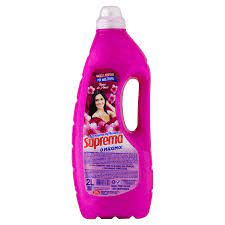 Amaciante De Roupa Diluído Toque De Amor Suprema Frasco 2l