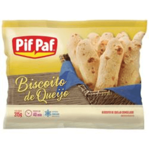 Biscoito de Queijo Pif Paf Congelado 315 g