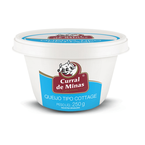 QUEIJO COTTAGE CURRAL MINAS 250G- PT