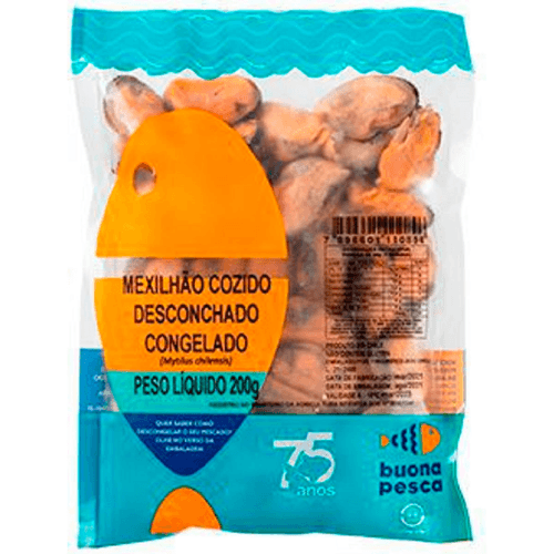 Mexilhão Limpo Buona Pesca 200g