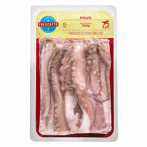 Tentáculo de Polvo Congelado Frescatto a Vácuo 700g