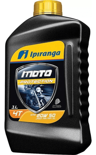 Óleo Lubrif Ipiranga 4t Moto 1l-fr Sae 20w50