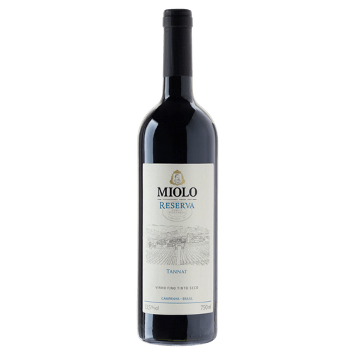 Vinho Brasileiro Tinto Seco Reserva Miolo Tannat Campanha Garrafa 750ml
