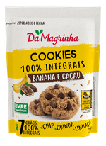 Biscoito-Da-Magrinha-Cookies-100--Integrais-Banana---Cacau-Fonte-omega-3-150g