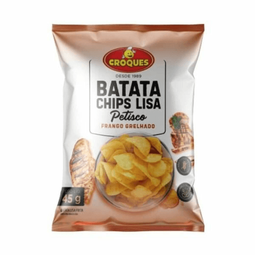 Batata Croques Chips Lisa Frango Grelhado 45g