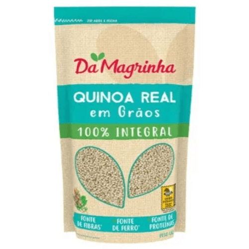 Quinoa Real em Grão 100% Integral Da Magrinha Pacote 350g